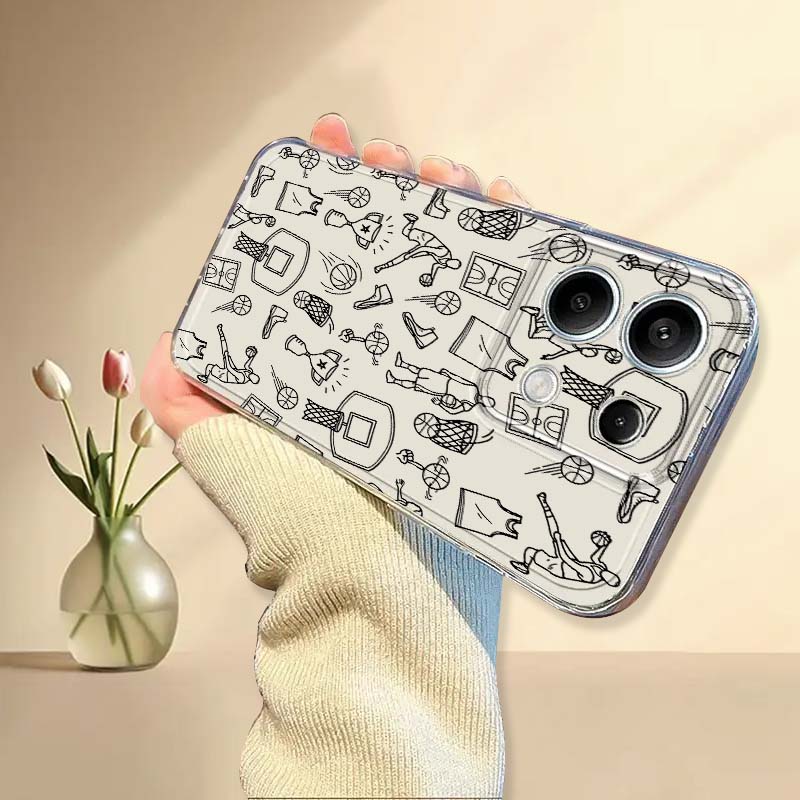 Чехол для телефона с иллюстрац – обзор и цена Xiaomi Poco X6
