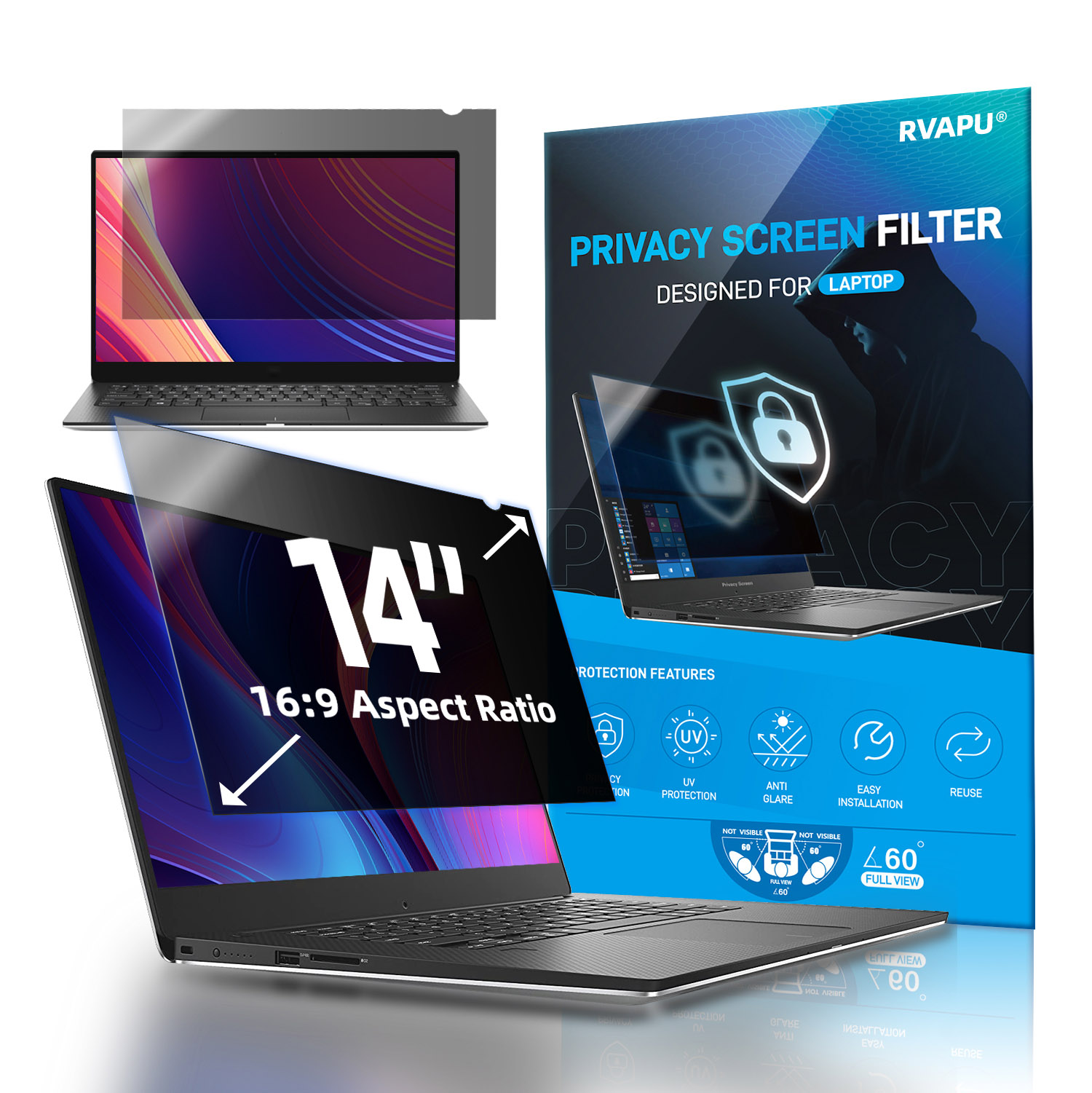 Для ноутбука 14-дюймовая съемн – обзор и цена Matte Anti Glare Screen